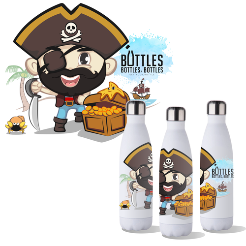 Gewinner des Wettbewerbs „Design für wiederverwendbare Flaschen / Design for reusable bottles“ in der Kategorie Sonstige Kleidung & Produkte von mickyRAWjecky