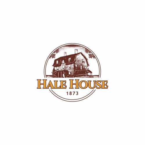 Historic and Famous Hale House Logo Design Design by Adam Anggriawan