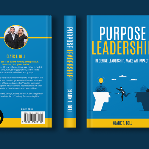 Purpose Leadership Book Cover Design by Knorpics