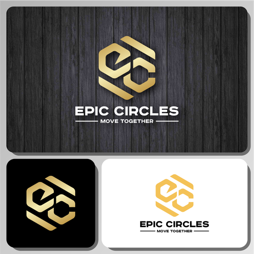 design an 'EPIC' logo for a adventure brand called 'Epic Circles' Design by zen.logo