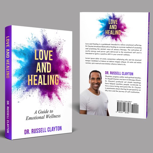 Love and Healing Book Cover Design Design by iDea Signs