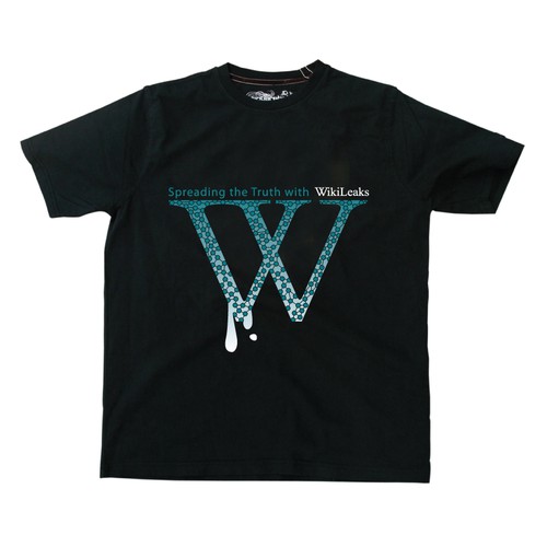 New t-shirt design(s) wanted for WikiLeaks Réalisé par linodesign