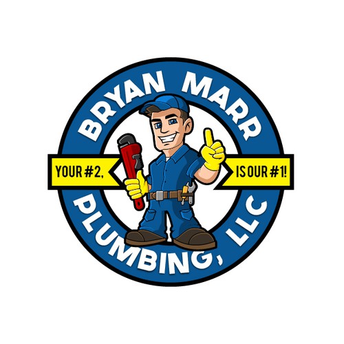 Help Bryan Marr Plumbing modernize their current logo Design réalisé par Deezign Depot