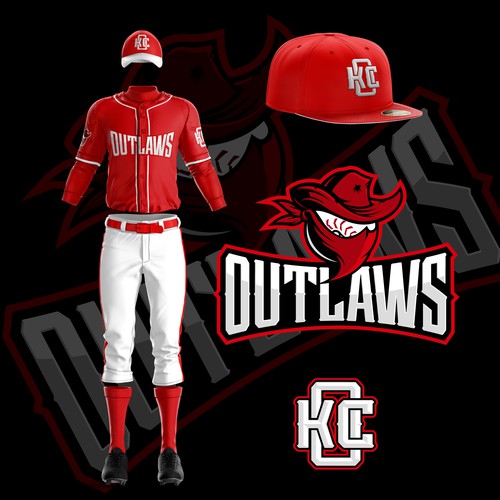 Outlaw Baseball Logo