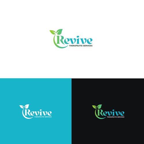 Looking for a modern, refreshing logo for Revive Therapeutic Services Design réalisé par S H A Y