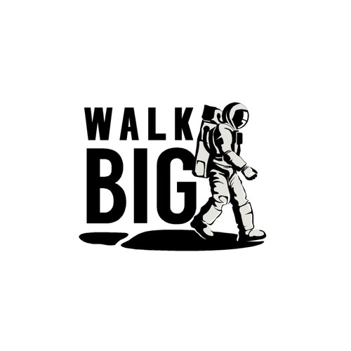 Create a logo for Walk Big, an online media company Design by w.win