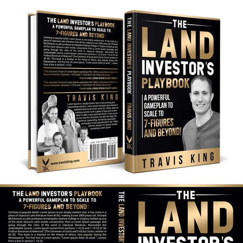 Powerful book cover needed for a book about land investing Design by Bigpoints