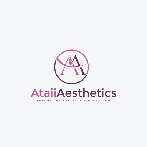 Classy education logo design for Aesthetic education. Design réalisé par AnamuArt