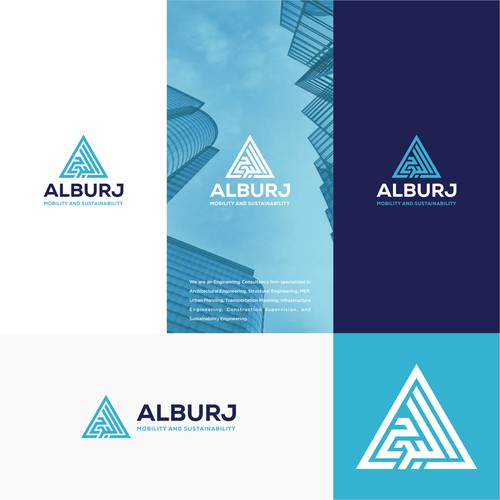 Design Logo for an Engineering Consultancy firm, specializes in Buildings, Mobility and Sustainability por Rozak Ifandi