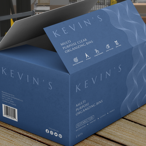 Contest for e-commerce brand packaging box design Design by ALPHA CREATION ✅