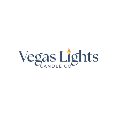 Design a modern fun logo for a candle company in Las Vegas Design by Kabelo Phofedi