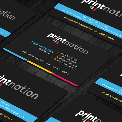 Print Shop Business card template needed Design by Brandmaker artist