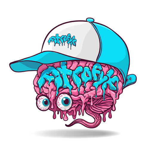 Help me melt brains with a logo representing my internet persona Design by jacondsign