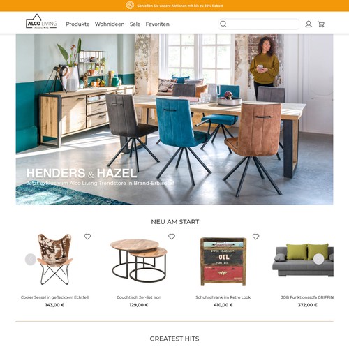 Proposta di design per un contest della categoria Design di sito web realizzata da Jackie Messaggi