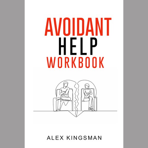 Workbook book cover on Avoidant Attachment Style Design by MS_99