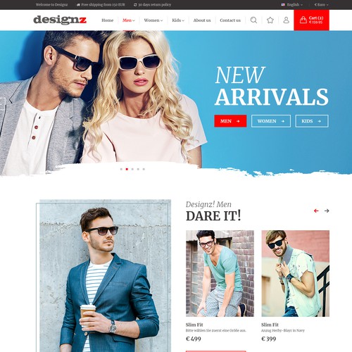 Web page design contest entry by Steve Sen ⚡️⚡️