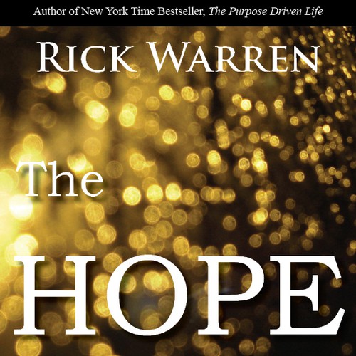 Design Rick Warren's New Book Cover Design réalisé par benjamin12345