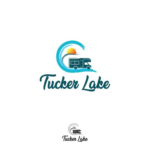 Design a playful logo for a lake waterpark and RV campground Design by smitadesign