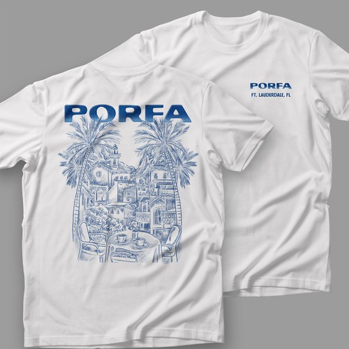 Designs | PORFA Coffee needs desirable merch (unisex tee) | T-shirt contest