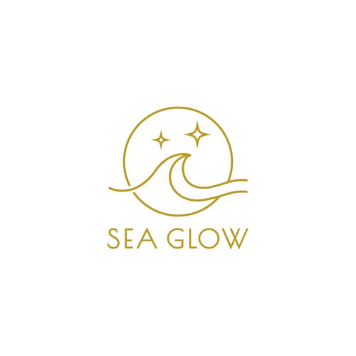Lux Beauty Gummy Supplement made from Algae - "Sea Glow" Design by THE DESIGNSTER