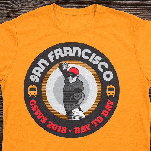 Design a Bold T-Shirt for San Francisco Athletes going to Softball World Series! Design by Jose Antonio Varela