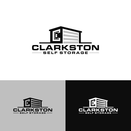 Self Storage Logo | Clarkston Self Storage Diseño de Atank