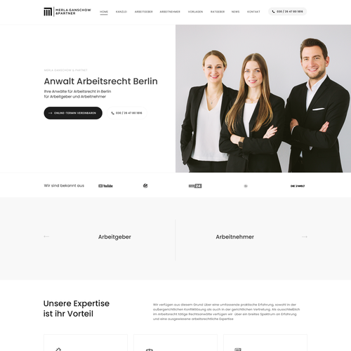 Web page design contest entry by deinfo™