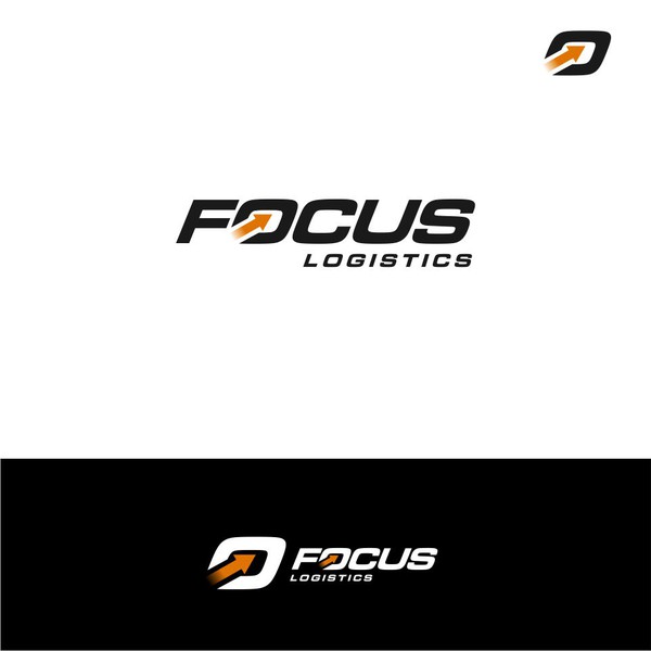 Design by dclaws titled "focus logistic logo concept"