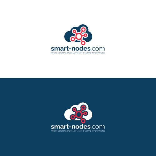 Smart-Nodes / Cloud / Security / DevOps / Data / Processing Design by MOHStudio_