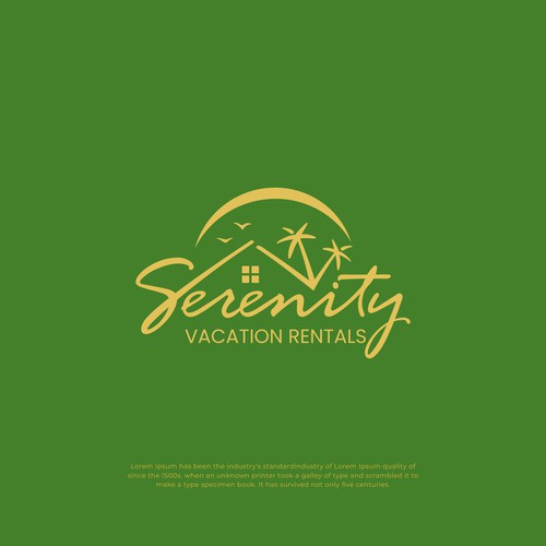 New Vacation home rentals logo for our Airbnb! Diseño de Creago