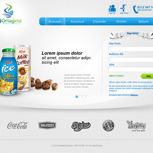 Web page design contest entry by Pro+AMEN