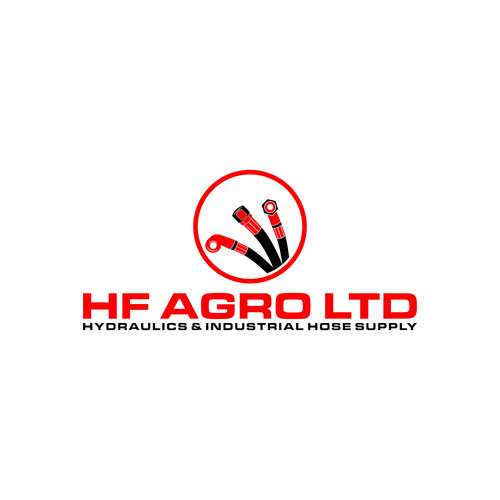 Hydraulic hose shop logo Design by ghayda
