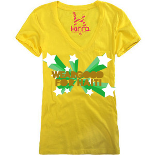 Wear Good for Haiti Tshirt Contest: 4x $300 & Yudu Screenprinter Design por Sevan