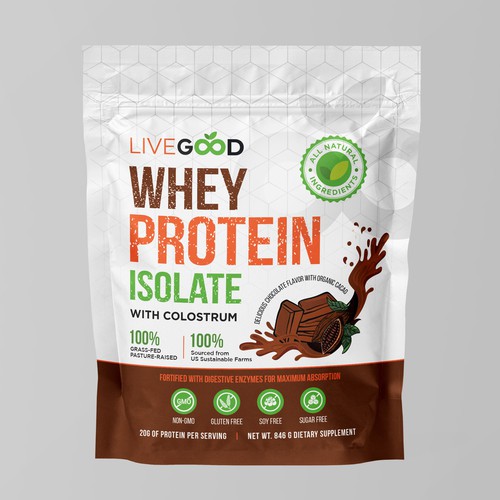 NEW - ***GUARANTEED PRIZE*** Packing Design for Protein Powder Design by M.Siddique