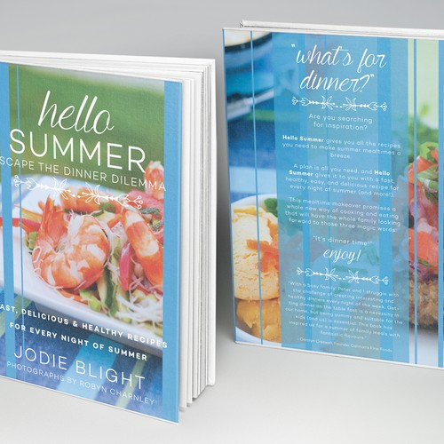 hello summer - design a revolutionary cookbook cover and see your design in every book shop Design por jeffreybalch