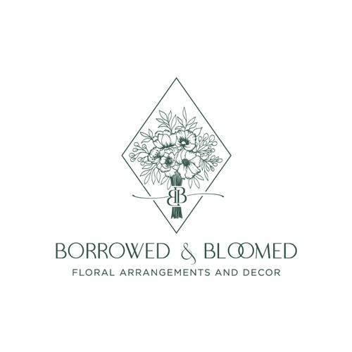 Captivating Logo for silk floral arrangement business Design by Ela Brigal