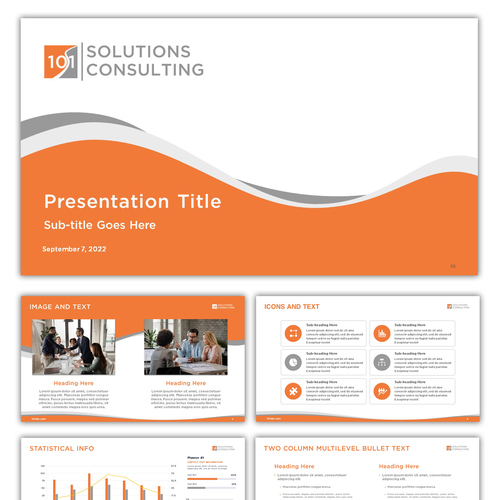 Design di 101 Solutions PPT Design di AndrewDigger