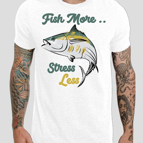 Fishing team shirt that everyone would like to wear!