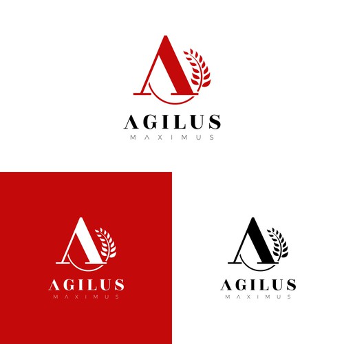 Logo for project "agilus-maximus.com" Design by MOHStudio_