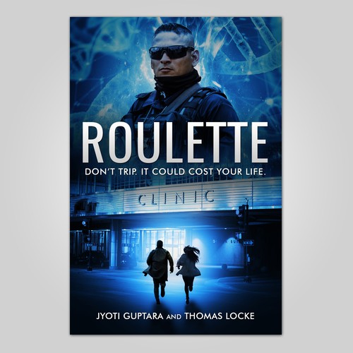 Thriller book cover (action / adventure / mystery) Design by nOahKEaton