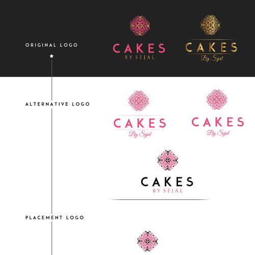 New logo for a young and inspiring luxury wedding cake company Design by Ash15