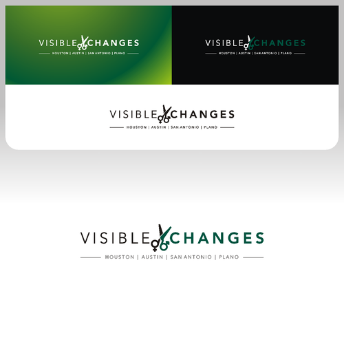 Create a new logo for Visible Changes Hair Salons デザイン by outbrand