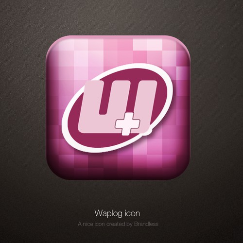 Waplog needs a new icon or button design Design by Brandless Agency