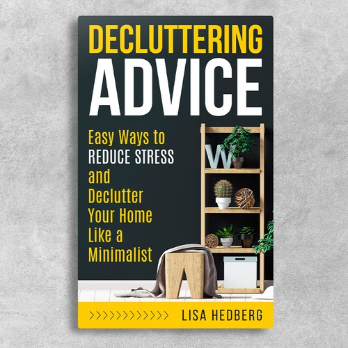 Design a book cover about decluttering your home Design by Adriano - Covers