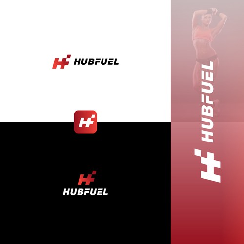 HubFuel for all things nutritional fitness Diseño de MadAdm