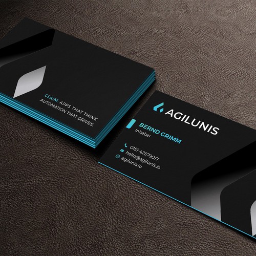 Business card contest entry by TanLearn