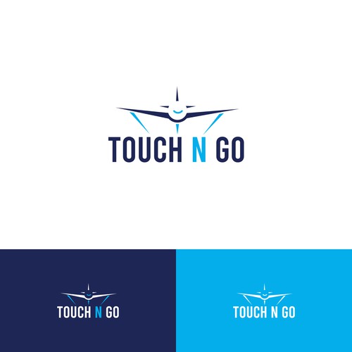 Yacht Name Logo & Lettering - Touch n Go Design by keoart