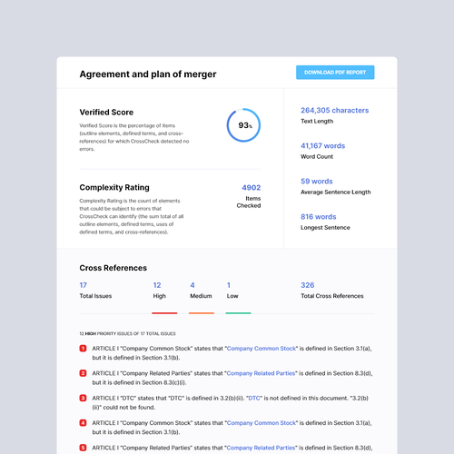 Crisp Report Page to Showcase Our Analytics Output Design by VIOM