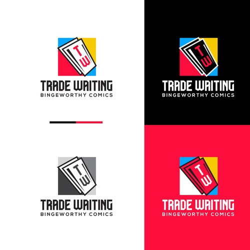 SUPER iconic pop-art style logo and social media branding for a nerd media related blog Design by AjiCahyaF