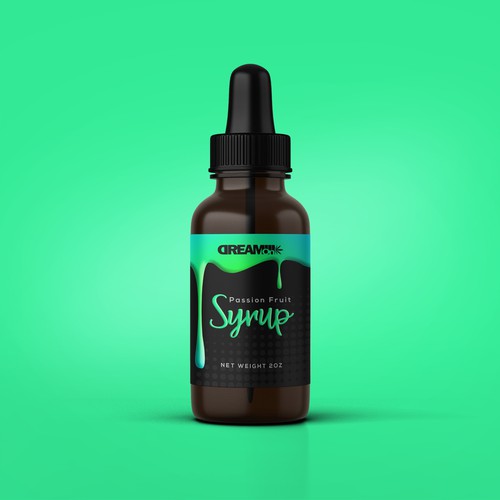 CANNABIS SYRUP DRINK LABEL NEEDED | Product label contest